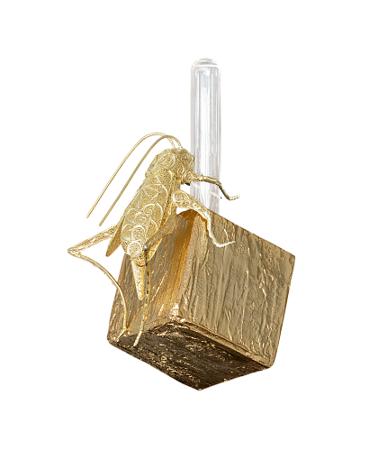 Geoden‑Filigran Cricket kleine Wandleuchte