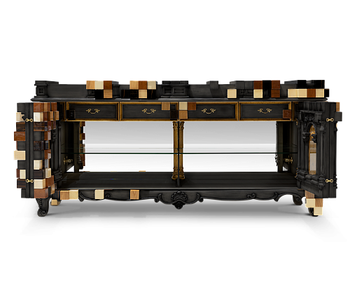 Trafalgar Schwarzes Sideboard