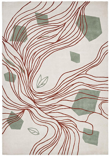 Flowing Lines Teppich