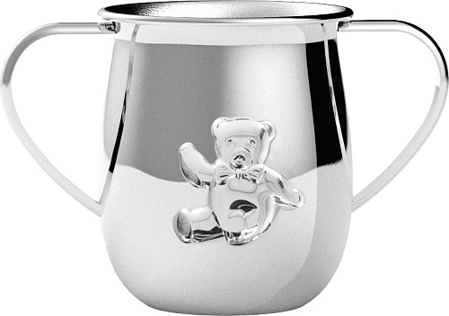 Versilberter Baby-Becher