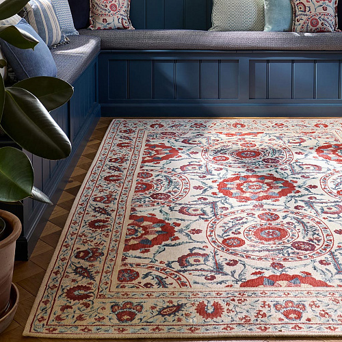 Anthos Red/Indigo Teppich