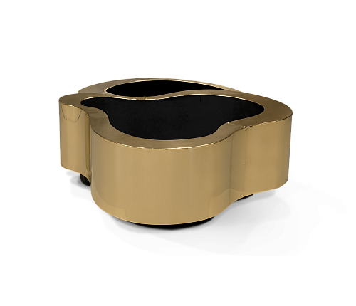 Crest Polierte Patina Couchtisch‑Set