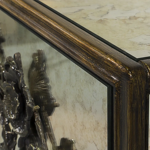 Mirage Gealterter Spiegel‑Schrank