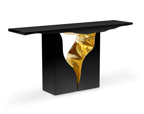 Fissure Schwarze Konsole