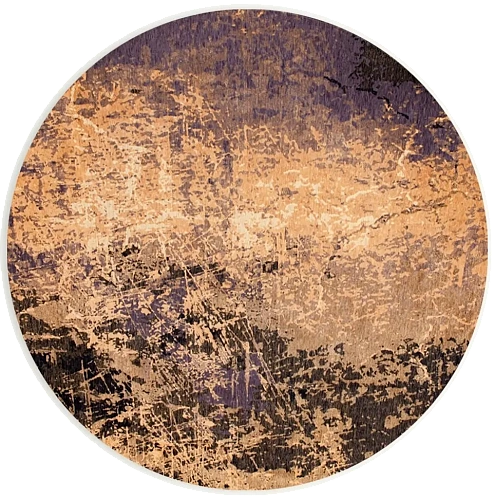 8618 Deep Mine Runder Teppich
