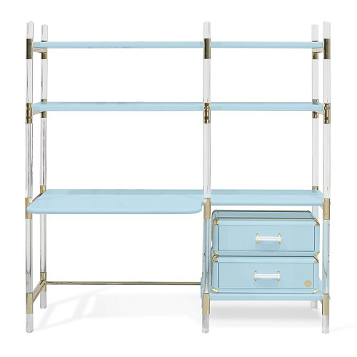 Puzzle‑Bibliothek blau