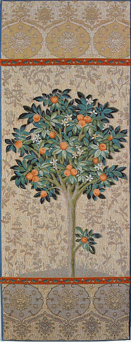 Natur Orangenbaum Wandteppich