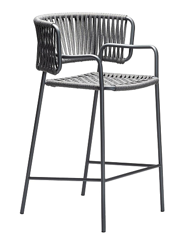 Klot SG Grauer Barhocker