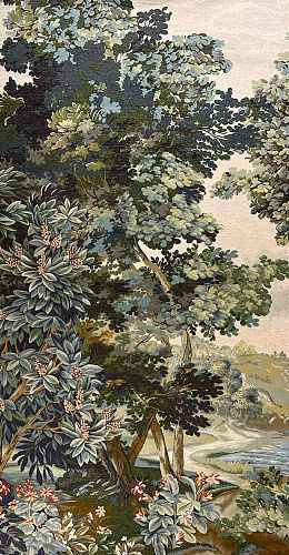 Flämisches Grünwerk Wandteppich