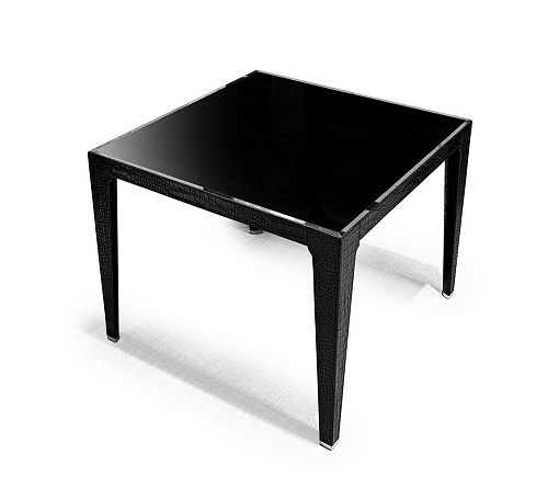 Quadratischer Lampentisch