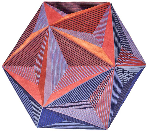 Icosaedro Teppich
