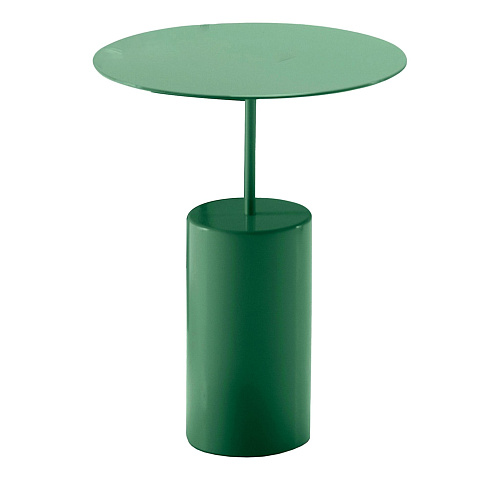Cocktail Rund grüner Beistelltisch