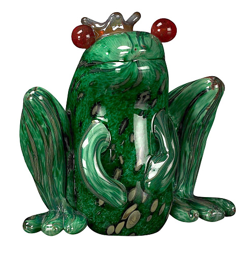 Glasfigur Froschprinz