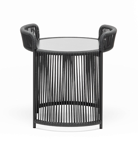 Altana SM Anthrazitfarbener Outdoor-Loungetisch