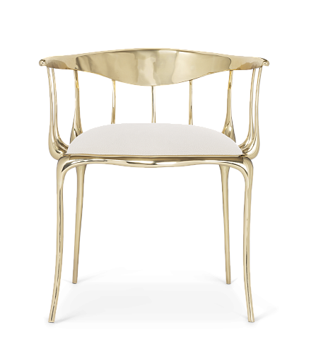 Cream Luxe Stuhl