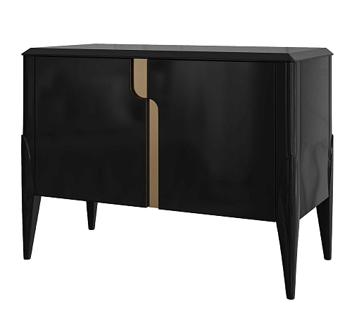 Zweitüriges Holz-Sideboard