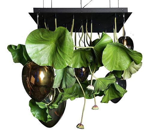 Lotus Crystal Kronleuchter