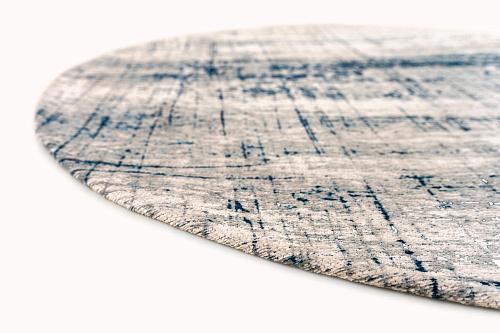 Bronx Azurite 8421 Runder Teppich