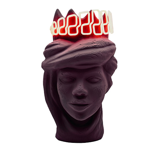 Maure‑Kopf Neo handgefertigte Skulptur