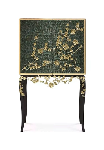 Mirage Pfauenfeder‑Barschrank