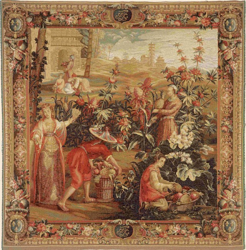 Die Ananasernte Wandteppich