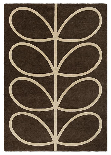 Giant Linear Stem Walnut Teppich
