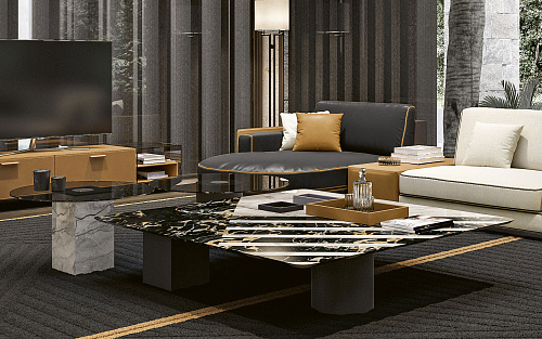 Großer einzigartiger Couchtisch