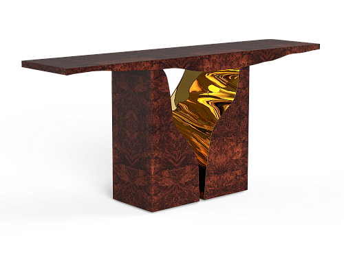 Fissure Walnuss‑Konsole