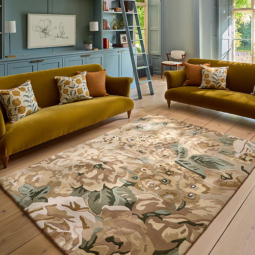 Rose & Peony Birch Teppich
