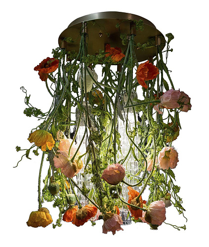 Poppy Round Kronleuchter
