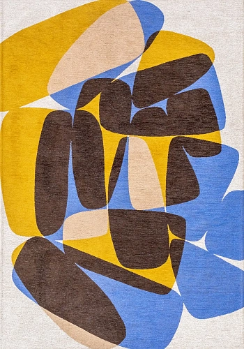 Stones Sunny Blue Teppich
