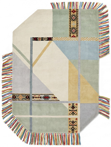 Radial Mosaic Teppich
