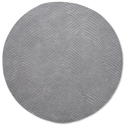 Folia Cool Grey 38904 Runder Teppich