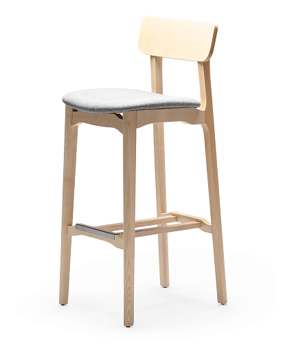 Cacao SG-80 Holz-Barhocker