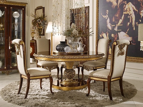 Italienischer Klassischer runder Esstisch