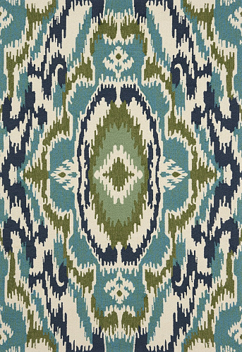 Ixora Emera/Palm/Chartr outdoor 442007 Teppich