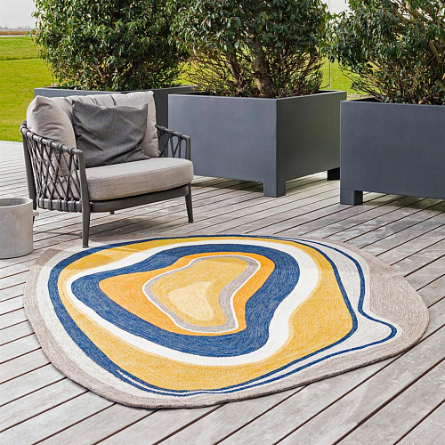 Habitat Aura Ochre Outdoor-Teppich