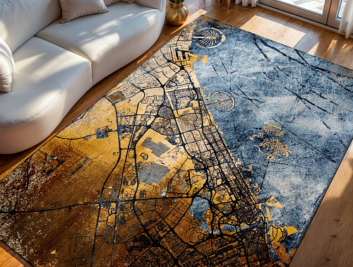 Gold Sea 9698 Teppich