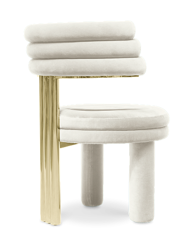 Kerr Weißer Esszimmerstuhl