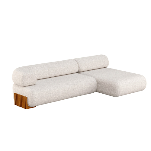 Carmel Wood Modulares Sofa