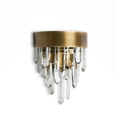 Brass Flow Wandleuchte