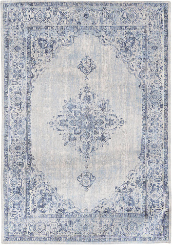 8670 Blue Border Teppich