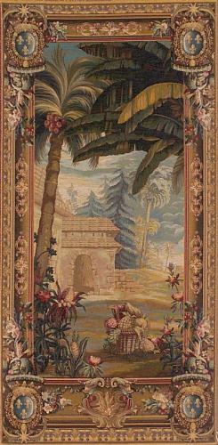 Die Ananasernte – Pagodentür Wandteppich