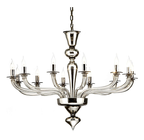Murano Rauchspiegel-Kronleuchter