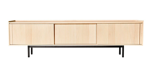 Sipario Natürliches Sideboard mit 3 Türen