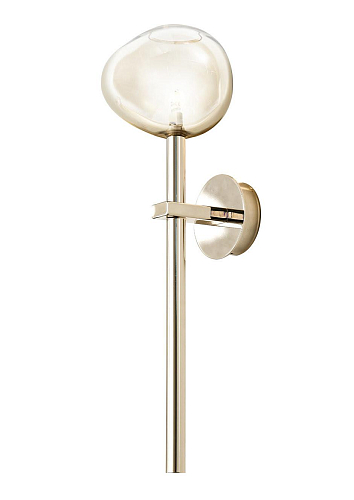 Gold Honey Glas-Wandleuchte