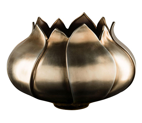 Tulip Brass Vase