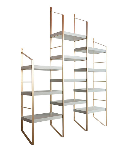 Mehrstöckiges Holz-Bücherregal