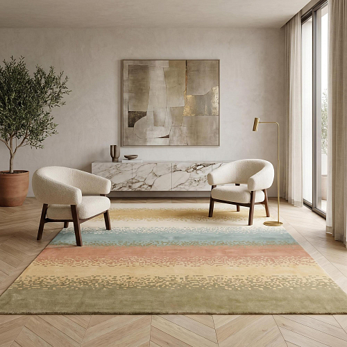 Desert Bands Multi Teppich