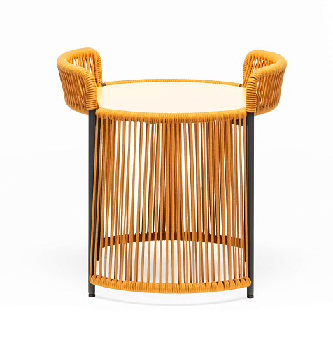 Altana SM Gelber Outdoor-Loungetisch